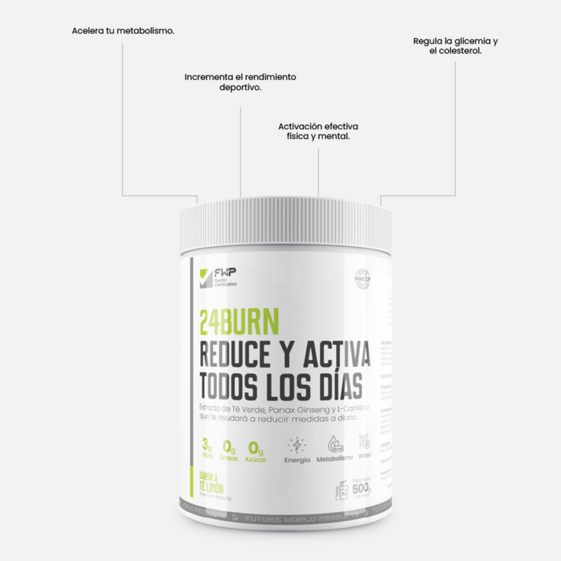 24 BURN – Activa tu metabolismo, recupera tu energía