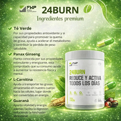 24 Burn – Activa tu metabolismo, recupera tu energía